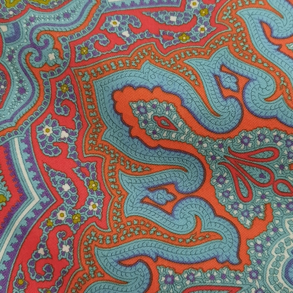 Trina Turk Geometric Kaleidoscope Halter Dress. - Picture 7 of 10